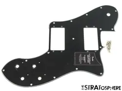 FENDER VINTERA II 70S RI TELECASTER DELUXE PICKGUARD, TELE GUITAR BLACK 3 PLY