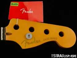 FENDER AMERICAN ULTRA II JAZZ BASS NECK, USA, GUITAR MODERN D EBONY