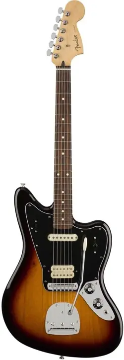 FENDER ELECTRIC GUITAR PLAYER SERIES JAGUAR 3-COLOR SUNBURST PAU FERRO