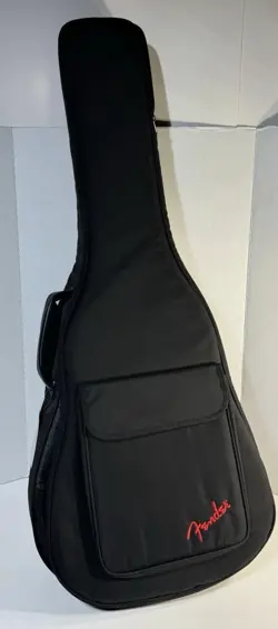 FENDER DREADNOUGHT ACOUSTIC GUITAR CASE | BLACK