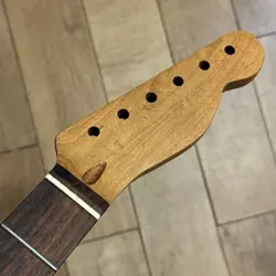 ROASTED MAPLE ROSEWOOD TELE NECK NITRO SATIN TELECASTER FT FENDER WARMOTH TR02BF