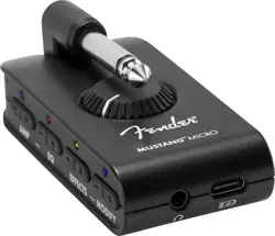 FENDER 2311300000 5 WATTS ALL-IN-ONE MUSTANG MICRO HEADPHONE AMPLIFIER - BLACK