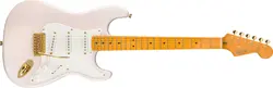 FENDER FSR CLASSIC VIBE '50S STRATOCASTER, GOLD HARDWARE, WHITE BLONDE