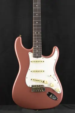 FENDER LIMITED EDITION FAT '64 STRATOCASTER JOURNEYMAN RELIC AGED BURGUNDY MIST