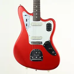 FENDER JAPAN JAGUAR JG66-85 CANDY APPLE RED ELECTRIC GUITAR USED F/S FROM JAPAN