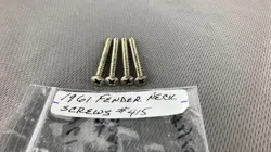 1961 FENDER NECK/PLATE MOUNTING SCREWS 1-3/4