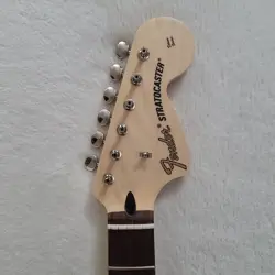 FENDER LIMITED TOM DELONGE STRATOCASTER NECK WITH TUNERS, ROSEWOOD