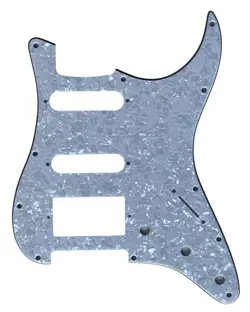 FOR FENDER 11 SCREW STRATOCASTER START STANDARD HSS GUITAR PICKGUARD WHITE PEARL