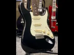 FENDER JAPAN ST62-TX USED ALDER BODY BLACK W/SOFT CASE