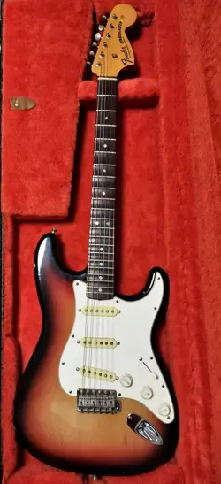 ELECTRIC GUITAR FENDER CUSTOM SHOP USA 1960 STRATOCASTER 1996 SUNBURST CN908358