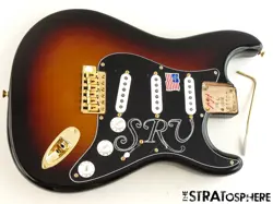 LOADED USA FENDER STEVIE RAY VAUGHAN SRV STRAT BODY STRATOCASTER, 3TS SUNBURST