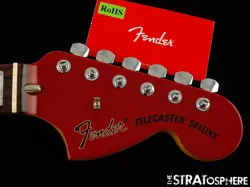 USA FENDER CHRIS SHIFLETT CLEAVER TELE DELUXE NECK + TUNERS ROSEWOOD 