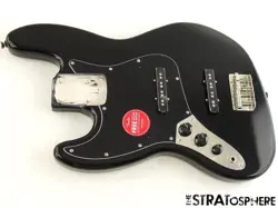 LEFTY FENDER SQUIER CLASSIC VIBE 70S JAZZ J BASS LOADED BODY BLACK
