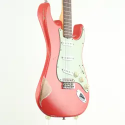 FENDER CUSTOM SHOP 1960 STRATOCASTER RELIC MOD 2018 AGED FIESTA RED