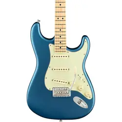 FENDER AMERICAN PERFORMER STRATOCASTER MAPLE FB GUITAR SATIN LAKE PLACID BLUE