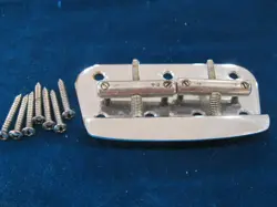 CLEAN EARLY 1970'S VINTAGE FENDER MUSICMASTER BASS BRIDGE TAILPIECE