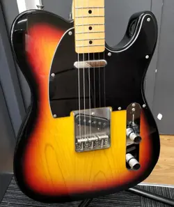 FENDER JAPAN CTL-50M USED 1986 ASH BODY MAPLE NECK SUNBURST