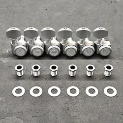 AUTHENTIC FENDER STRAT / TELE BRUSHED CHROME LOCKING 