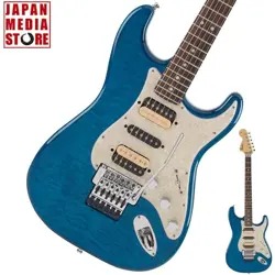 BLUE TRANSP. GUITAR