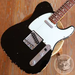 FENDER CUSTOM SHOP 1963 TELECASTER RELIC BLACK (2008)