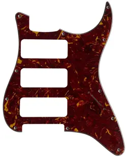 FOR FITS FENDER STRATOCASTER STRAT P90 3 PICKUP GUITAR PICKGUARD RED TORTOISE