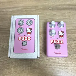 FENDER HELLO KITTY FUZZ PEDAL LIMITED EDITION EXCELLENT CONDITION