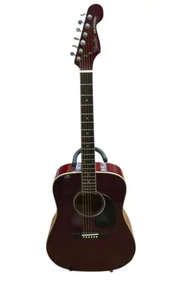 FENDER C-2A ACOUSTIC GUITAR 1980S VINTAGE MADE IN JAPAN WITH STRAT HEAD