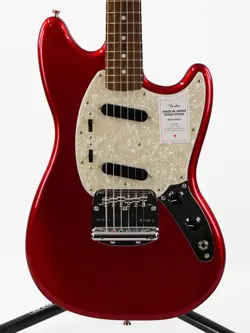 FENDER MADE IN JAPAN TRADITIONAL '70S MUSTANG CANDY APPLE RED WITH GIG BAG