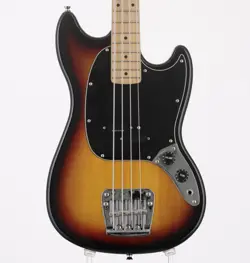 SQUIER BY FENDER VINTAGE MODIFIED MUSTANG BASS 3-COLOR SUNBURST 2011