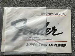 TWIN AMPLIFIER OWNERS