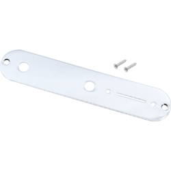 CONTROL PLATE, FENDER, FOR VINTAGE TELECASTER, CHROME