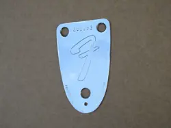 GUITAR BOLT NECKPLATE