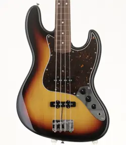 FENDER JAPAN JB62 3TS 3-TONE SUNBURST ELECTRIC BASS GUITAR USED F/S FROM JAPAN