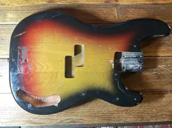 VINTAGE FENDER BASS PRECISION BODY  MIJ SQUIER  ASH