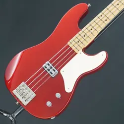 FENDER  CABRONITA PRECISION BASS (CANDY APPLE RED) USED ELECTRIC BASS