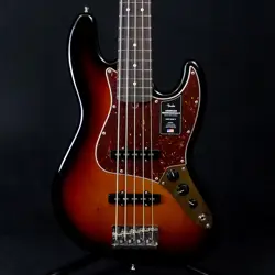 FENDER AMERICAN PROFESSIONAL II JAZZ BASS V 3-COLOR SUNBURST, NEW