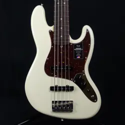 FENDER AMERICAN PROFESSIONAL II JAZZ BASS V OLYMPIC WHITE - NEW
