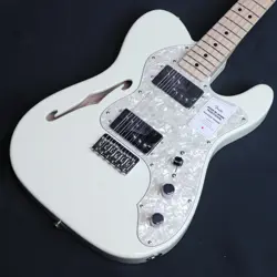 FENDER JAPAN TRADITIONAL 70S TELECASTER THINLINE   OLYMPIC WHITE