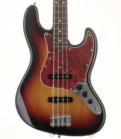 FENDER JAPAN JB62-58 3-TONE SUNBURST USED 1993-1994 BASSWOOD BODY W/SOFT CASE