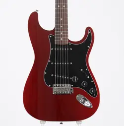 FENDER JAPAN EXCLUSIVE AERODYNE STRATOCASTER OLD CANDY APPLE RED 2017 GUITAR