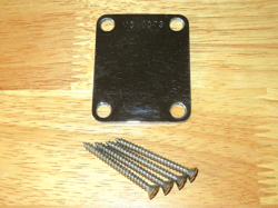 FENDER 1995 USA CHROME AMERICAN VINTAGE 57/62 FOUR BOLT STRATOCASTER NECK PLATE