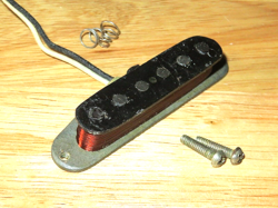 FENDER 1965 GREY BOTTOM MUSTANG DUO SONIC OR MUSIC MASTER NECK PICKUP