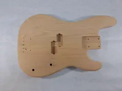 UNFINISHED ALDER P BASS GUITAR BODY - FITS FENDER NECKS J2074