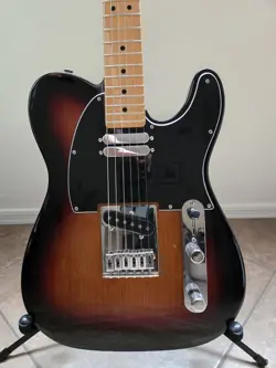 UPGRADED FENDER PLAYER II TELECASTER 2024 - 3-COLOR SUNBURST - WITH GIGBAG