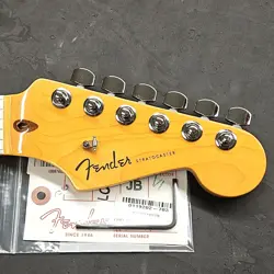 2012 FENDER AMERICAN DELUXE V NECK STRATOCASTER MAPLE USA STRAT ELECTRIC GUITAR