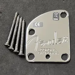 2012 FENDER AMERICAN DELUXE CONTOURED HEEL NECK PLATE - STRAT / TELE USA GUITAR