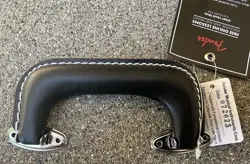GENUINE FENDER GUITAR CASE / PEDAL BOARD HANDLE, FAUX LEATHER / METAL CORE BLACK