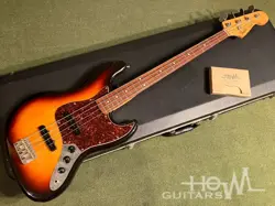 FENDER JAPAN 1987 JBD-62 JAZZ BASS 3TONE SUNBURST ROSEWOOD NECK