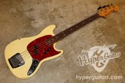 FENDER '68 MUSTANG BASS ELECTRIC GUITAR - VINTAGE STYLE, USED