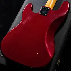 FENDER 1965-1966 PRECISION BASS CANDY APPLE RED - VINTAGE USED